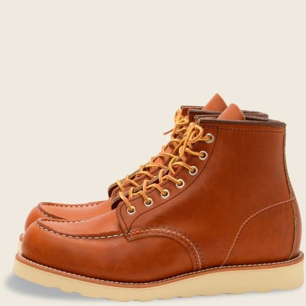 国内现货新款正品red wing875 rw 红翼棕色皮靴工装靴男鞋可退换
