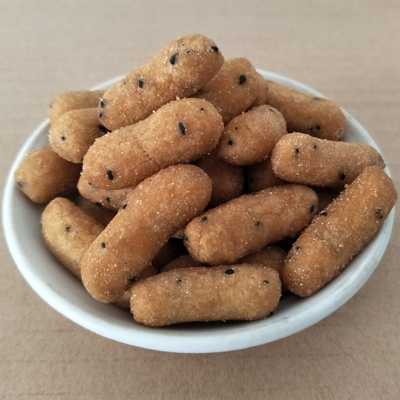 新款恭城麻旦果加芝麻脆果油果手特产零食麻蛋腰果