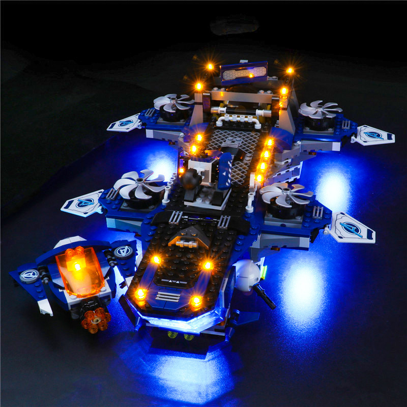 乐高76153神盾局复仇者联盟天空航母钢铁侠超级英雄塑料积木
