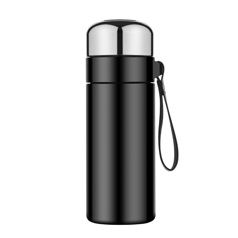 全钢茶水分离泡茶茶杯不锈钢保温杯复古便携商务保温杯