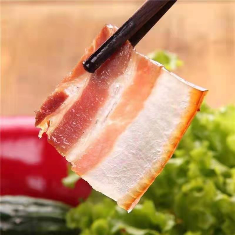 贵州毕节特产草海威宁农家土猪腊肉自家手工腌肉