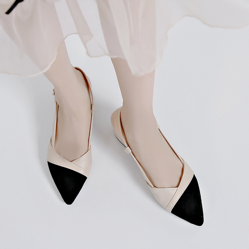 大码女鞋脚宽胖妹妹41适合胖脚高跟鞋女粗跟凉鞋脚肥款胖mm加宽43