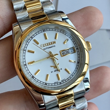 库存西铁城机械表西铁城8200机械表全自动机械表老款防水夜光复古