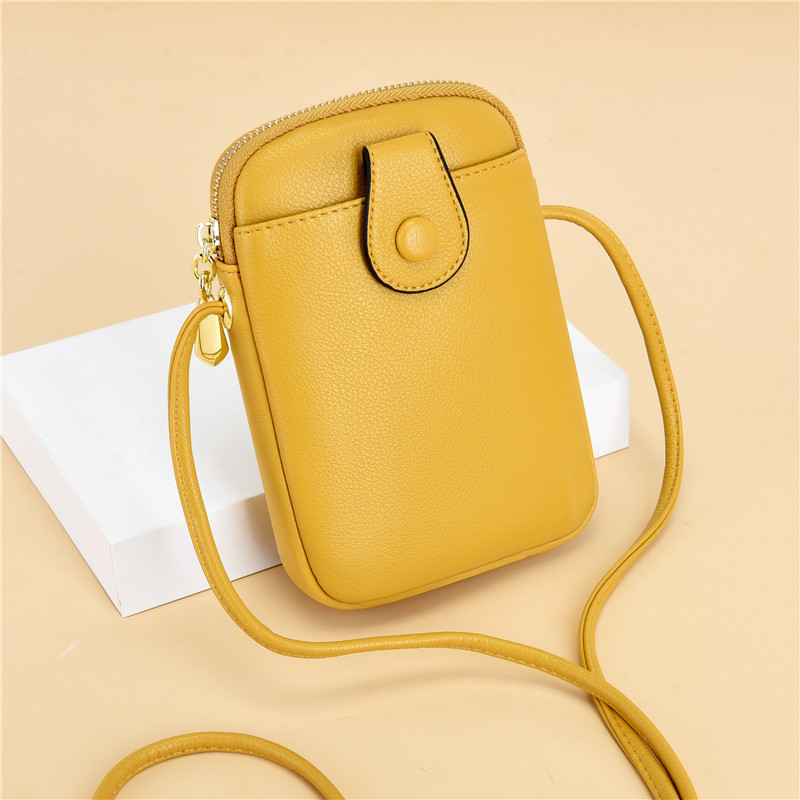 手机包女士钱包零钱软皮女士单肩包女包包小包手机包