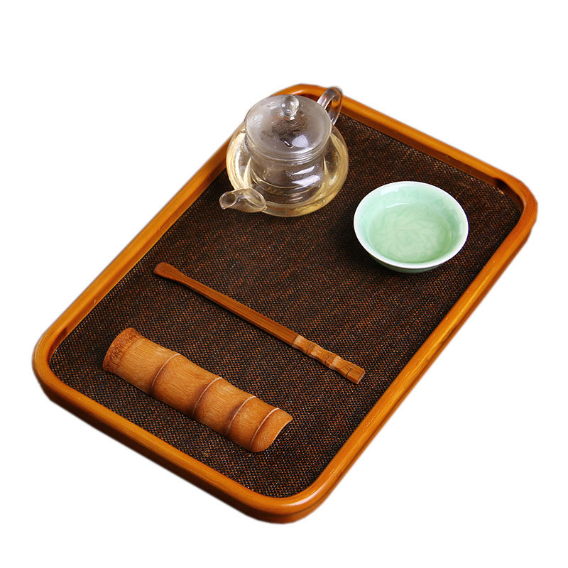 茶盘胡桃木托盘阳台一两人用实木竹制干泡家用茶盘