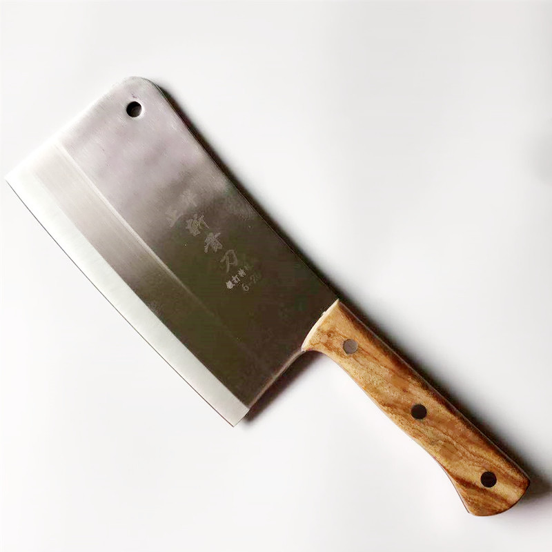 正华刀龙水刀砍骨刀620剁骨刀家用商用斩骨刀手工斩骨刀