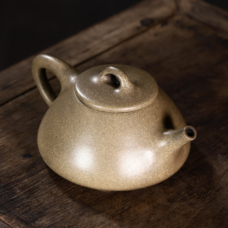 紫砂壶明清名家陈曼生手工冶石瓢老段台湾回流茶壶茶壶