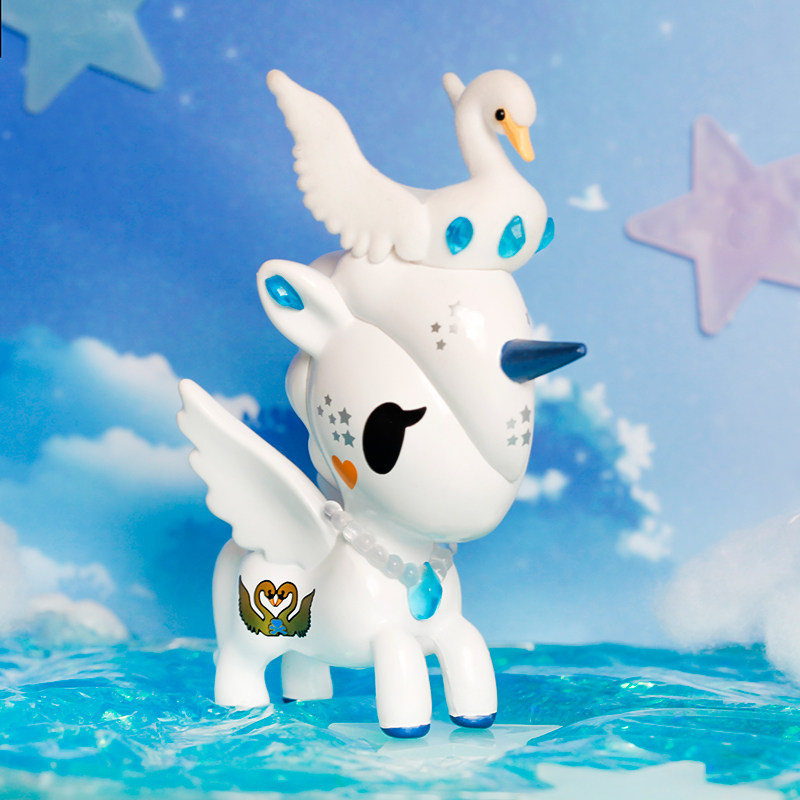 tokidoki淘奇多奇独角兽家族8代盲盒潮玩手办二次元音乐枕