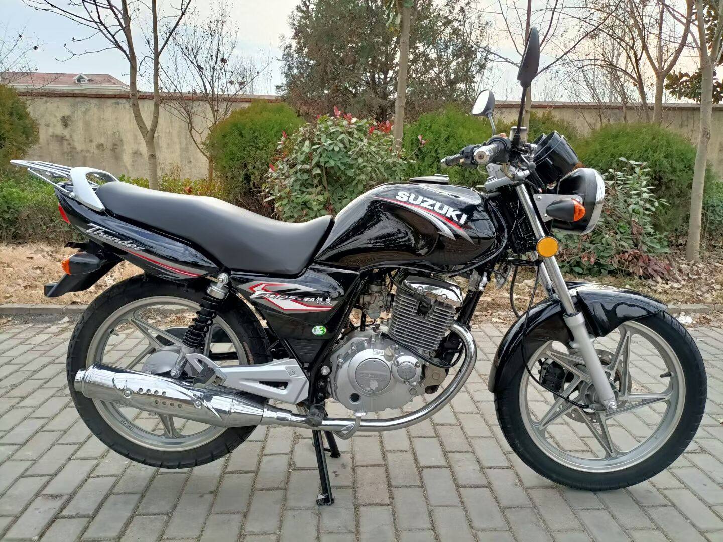 原装铃木锐爽125cc豪爵钻豹跨骑雅马哈天剑男装摩托车整车