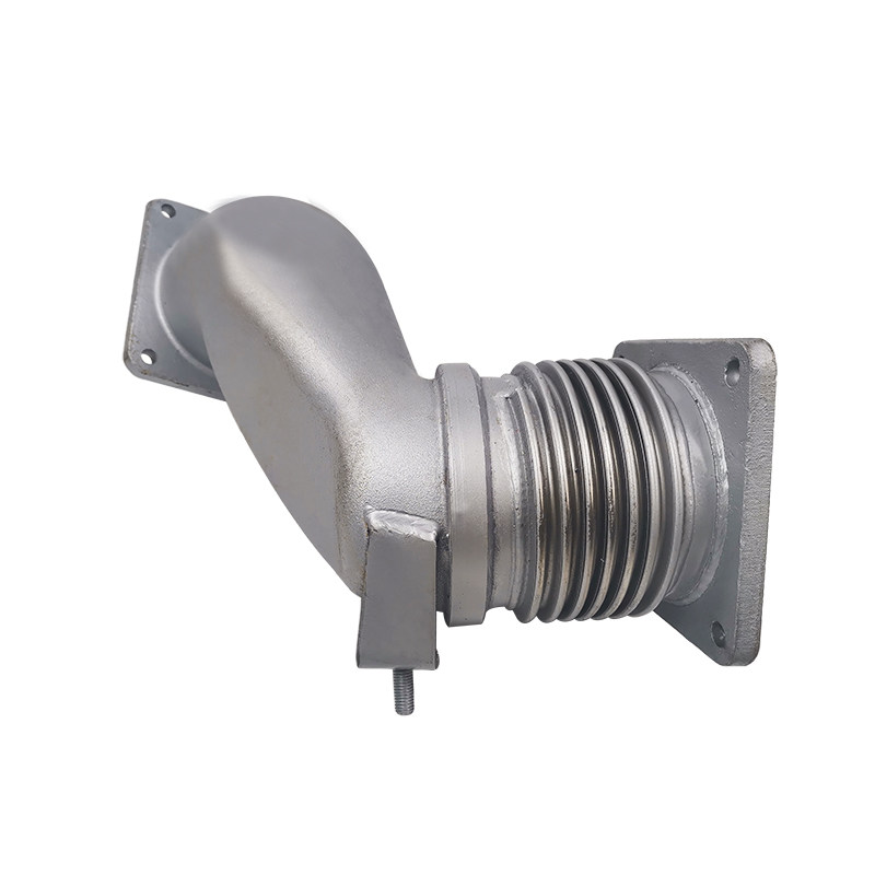 适用青岛解放jh6配件原厂排气管前段波纹管消声器排气管