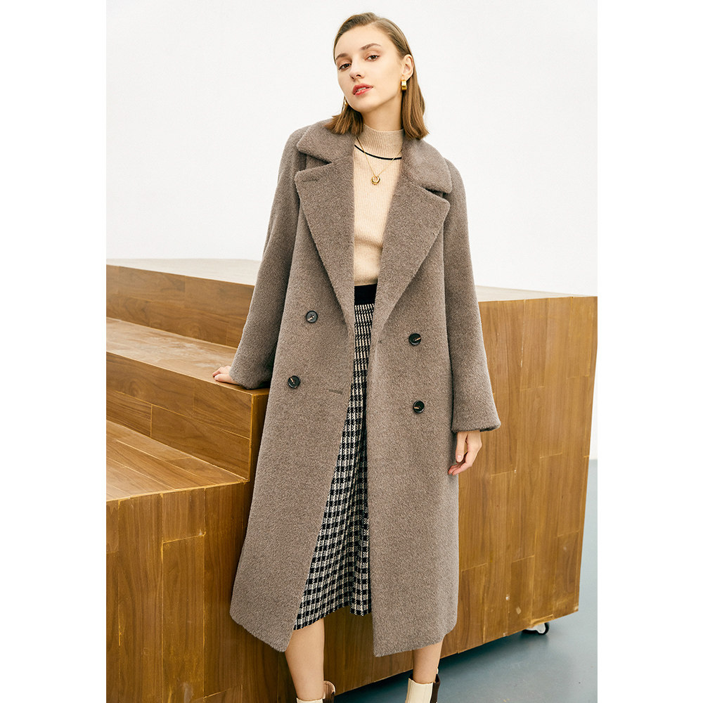 颜域针织格子半身裙女冬装2022年新款时尚通勤半身裙