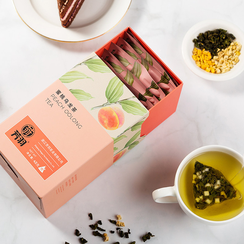 买1送1蜜桃蜜白桃乌龙茶包花茶组合养生花果水果茶泡茶叶冷泡茶包