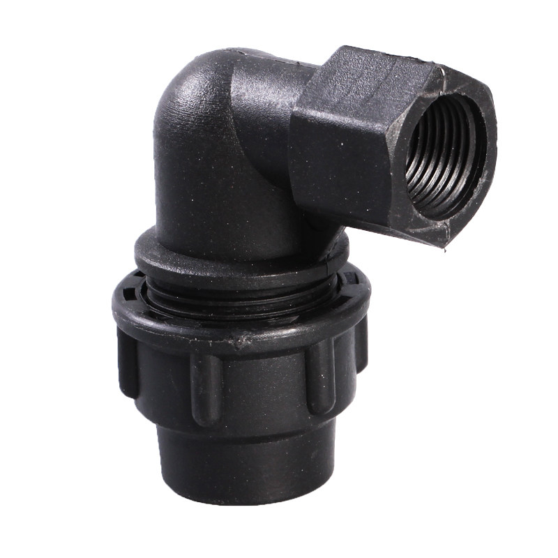 接头pe牙外弯头螺纹内外管快热熔配件自来水pe管