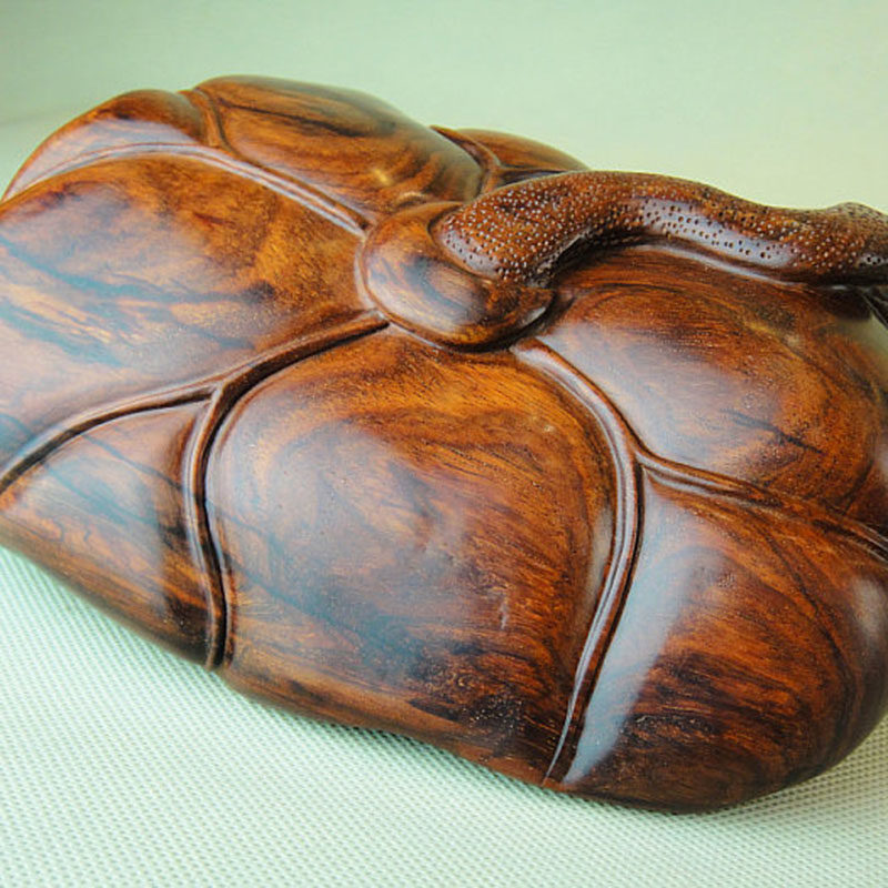 小叶叶紫檀木荷叶寿桃石榴佛手木雕工艺品三多木雕