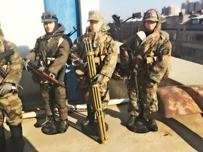 珍藏展示diy兵人威龙dml二战德军棉袄套装兵人专区