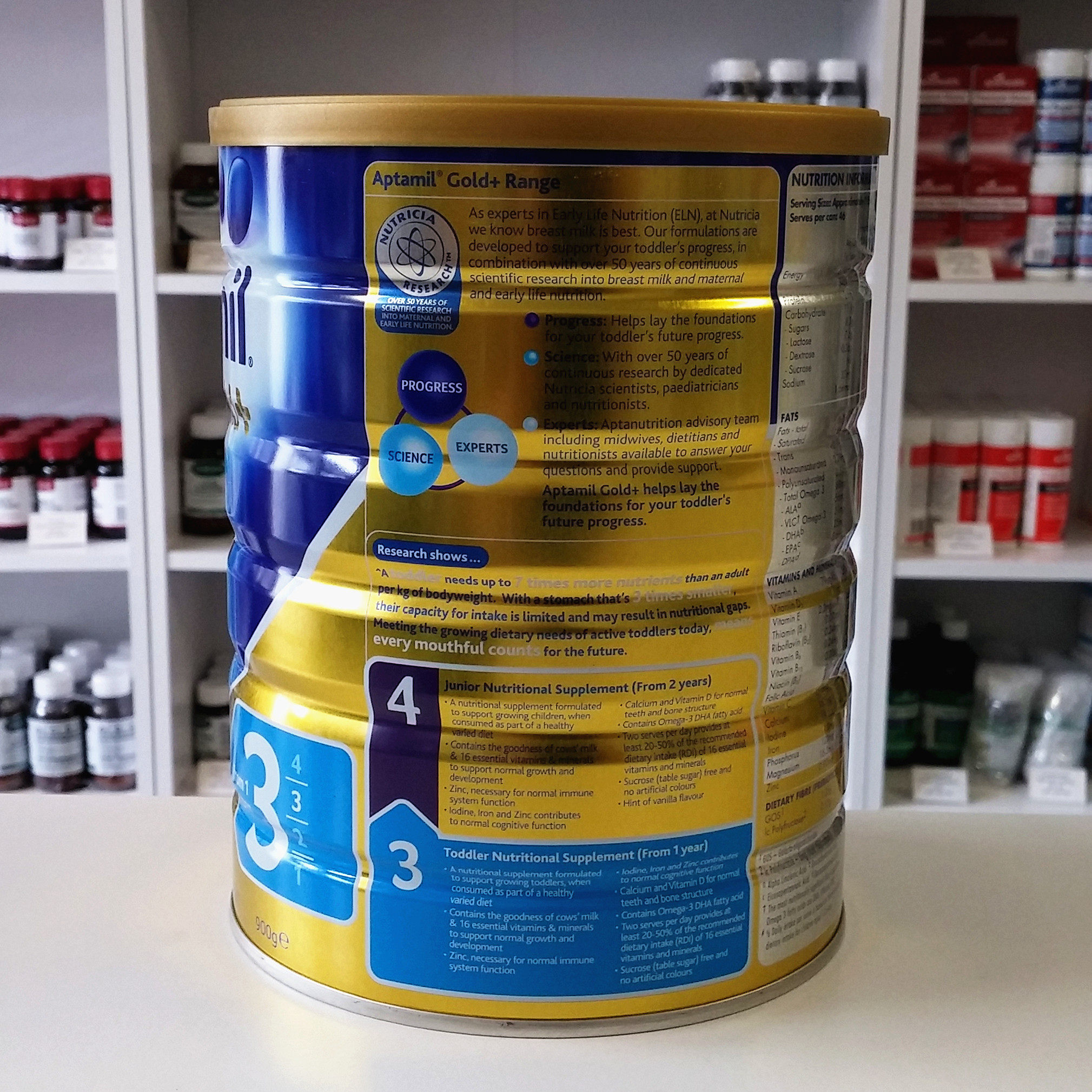 aptamil 爱他美金罐3段婴儿奶粉 (6罐 )快递需要一个月请慎拍