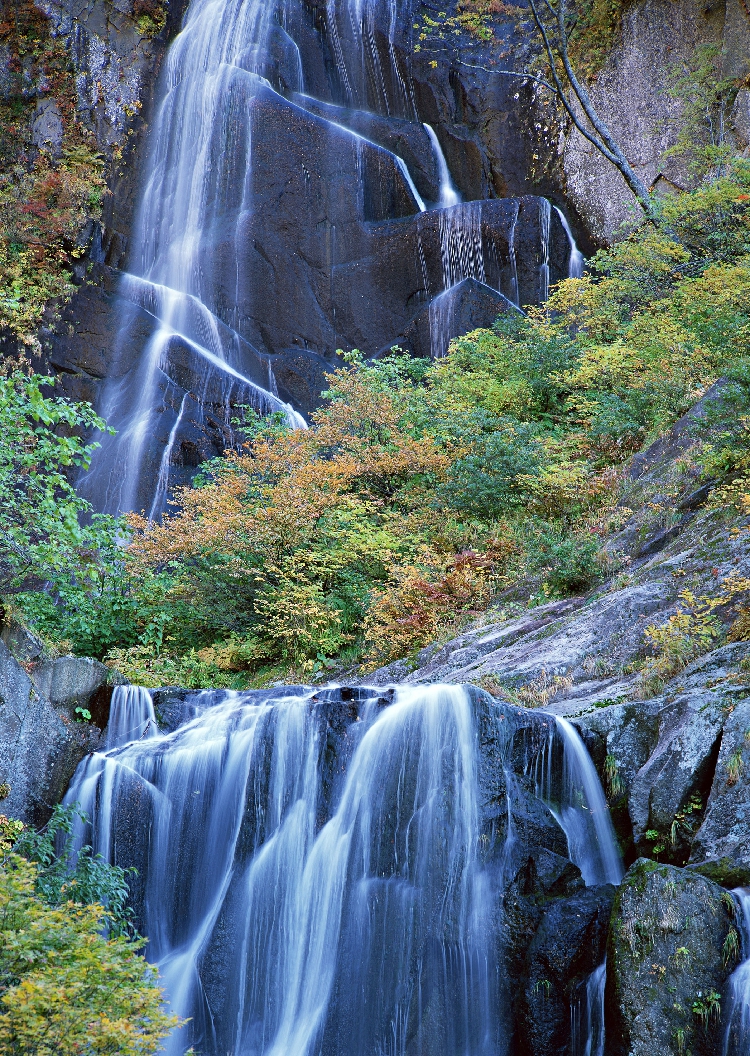 瀑布河流山川流水生财旭日东升招财山水风景画办公室客厅装饰16c