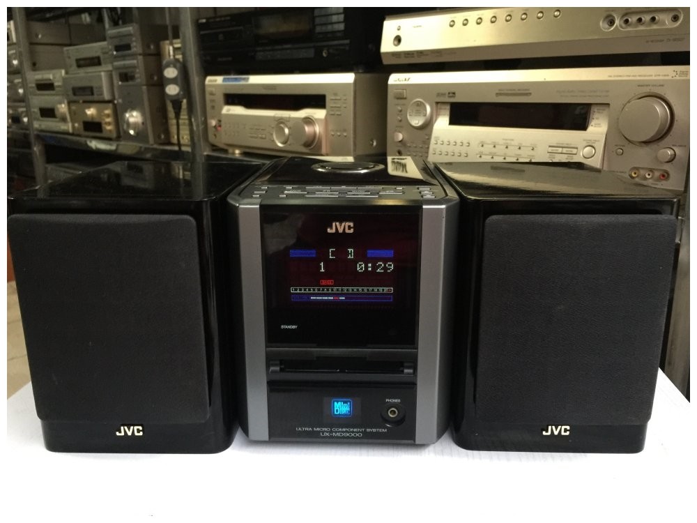 jvc胜利uxmd9000黑色钢琴音箱组合迷你音响经典挂烫机