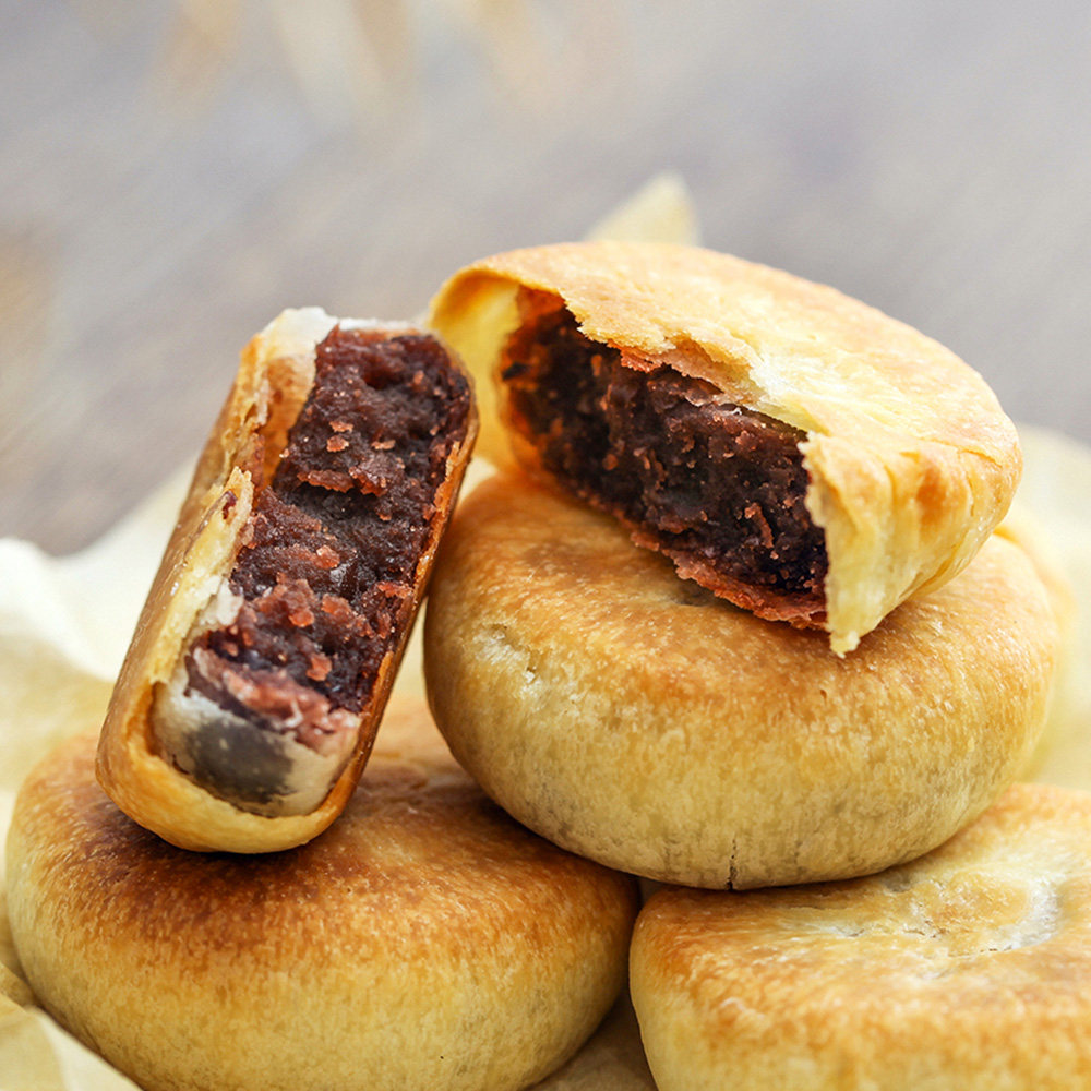 红豆馅饼新四海四海功夫厦门鼓浪屿特产传统糕点传统中式糕点