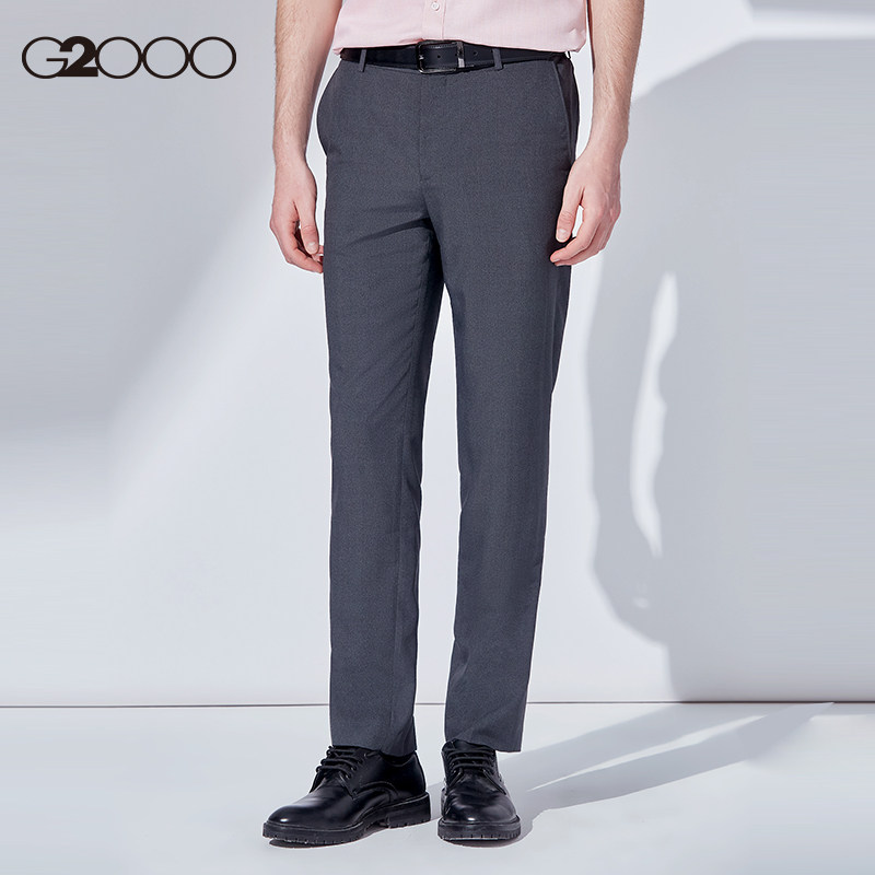 g2000男装商场同款2022春季新款商务修身西装西裤