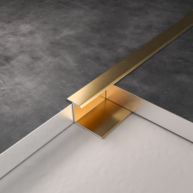 持雍收边条地板压条腰线墙砖收口口条装饰金属转角