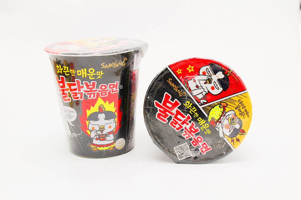 韩国进口三养火鸡70gx6杯装桶面超方便速食干拌冲泡方便面