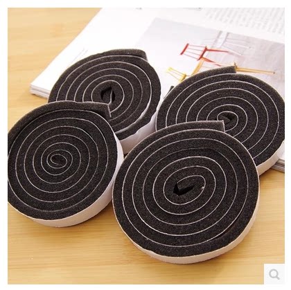 创意自粘窗户隔音密封贴 门窗缝隙密封条防尘防风防噪音贴条4个装