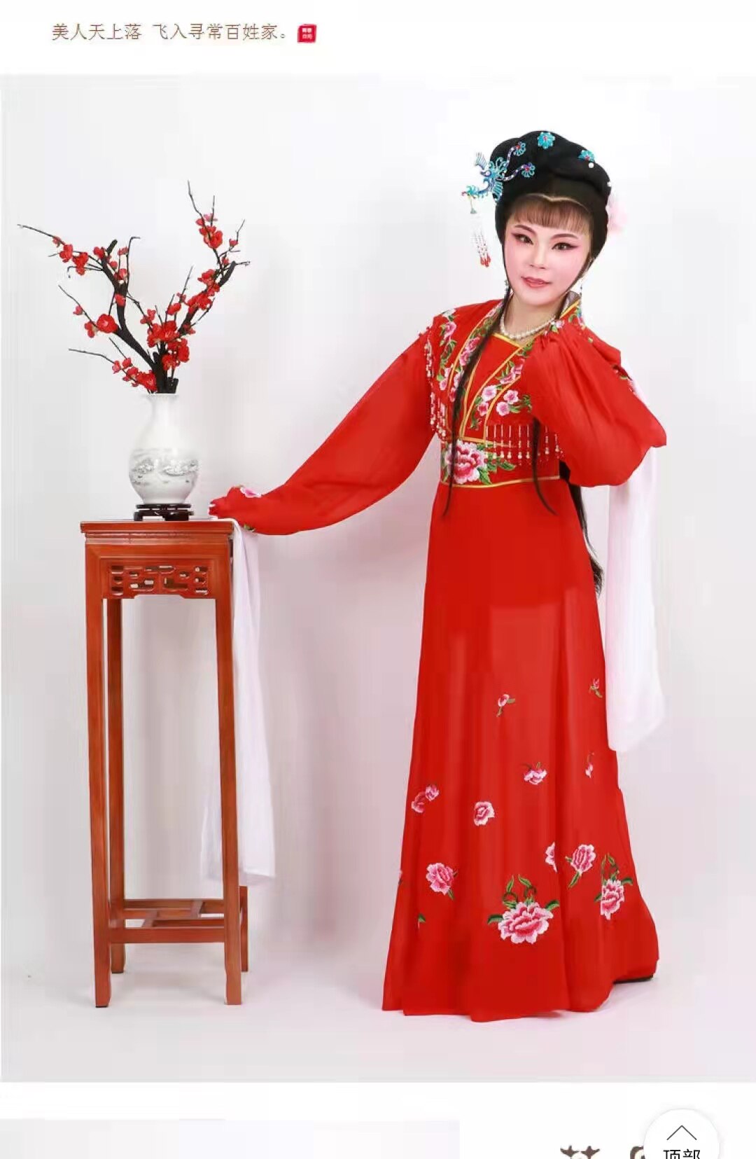 演出服小九九妹戏服古装越剧黄梅戏小旦小姐七仙女民族服装