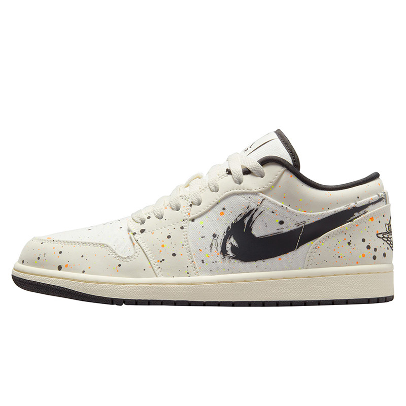 airjordan1lowaj1低帮米白水彩泼墨男子休闲篮球鞋dm3528100