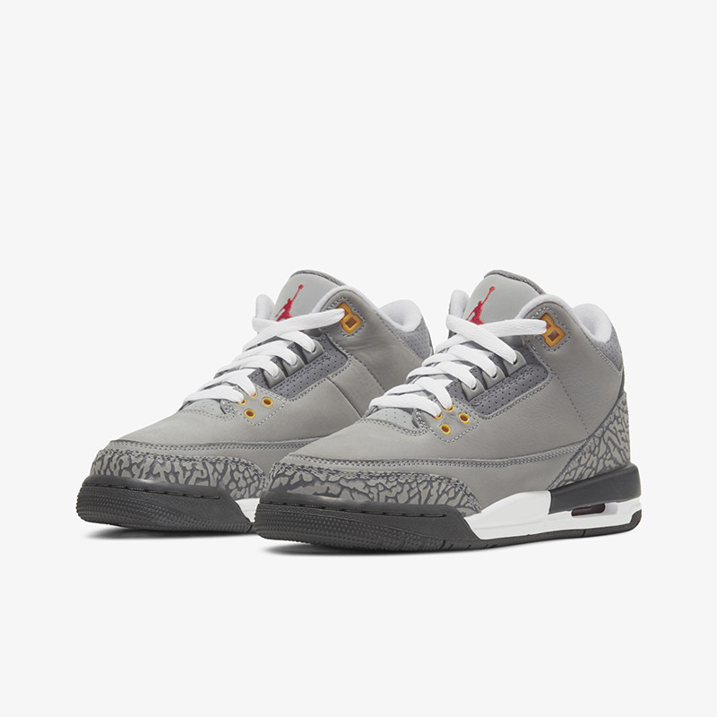 airjordancoolgreyaj3酷灰水泥泥灰女款休闲篮球鞋