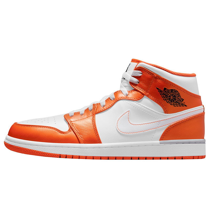 airjordan1midaj1白橙小扣碎男女中帮休闲篮球鞋dm3531800