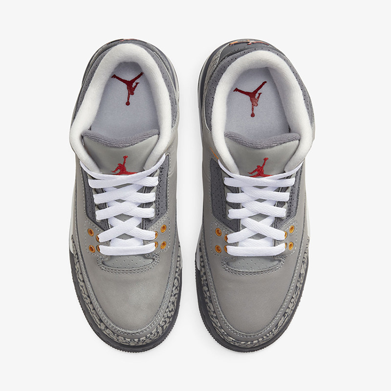 airjordancoolgreyaj3酷灰水泥泥灰女款休闲篮球鞋