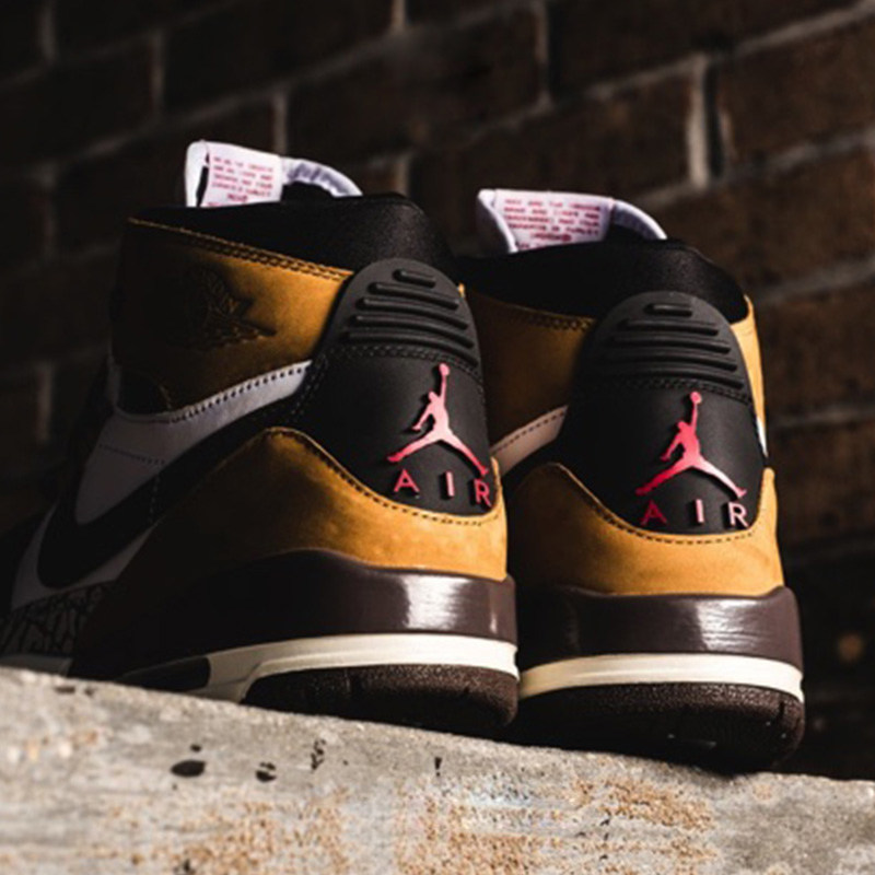 airjordanlegacyaj312年度新秀白棕小麦高帮篮球鞋篮球鞋