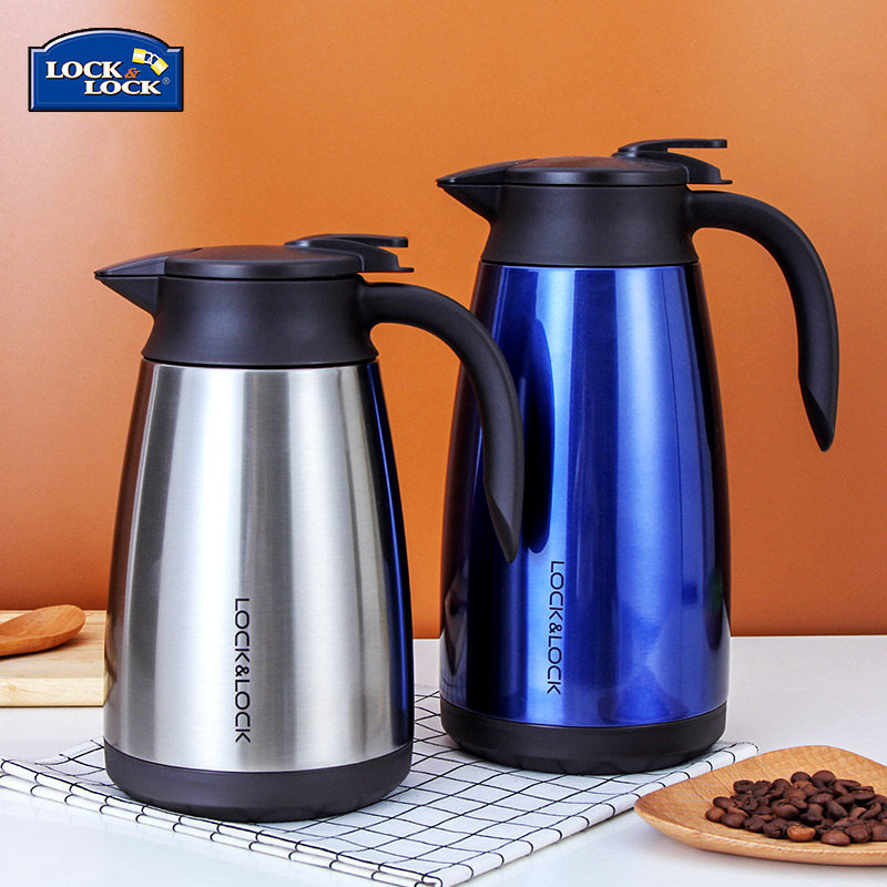 乐扣乐扣不锈钢保温壶家用保冷热水壶1.5l大容量家庭咖啡户外旅行