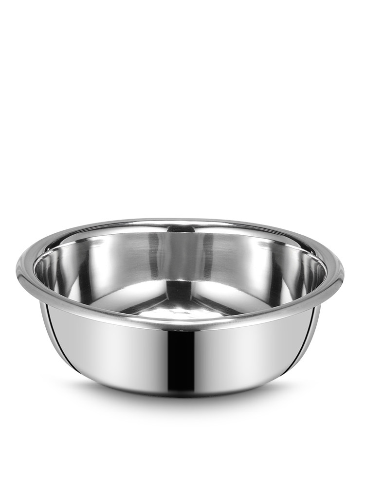 食品级304不锈钢加厚家用菜盆(热品库)