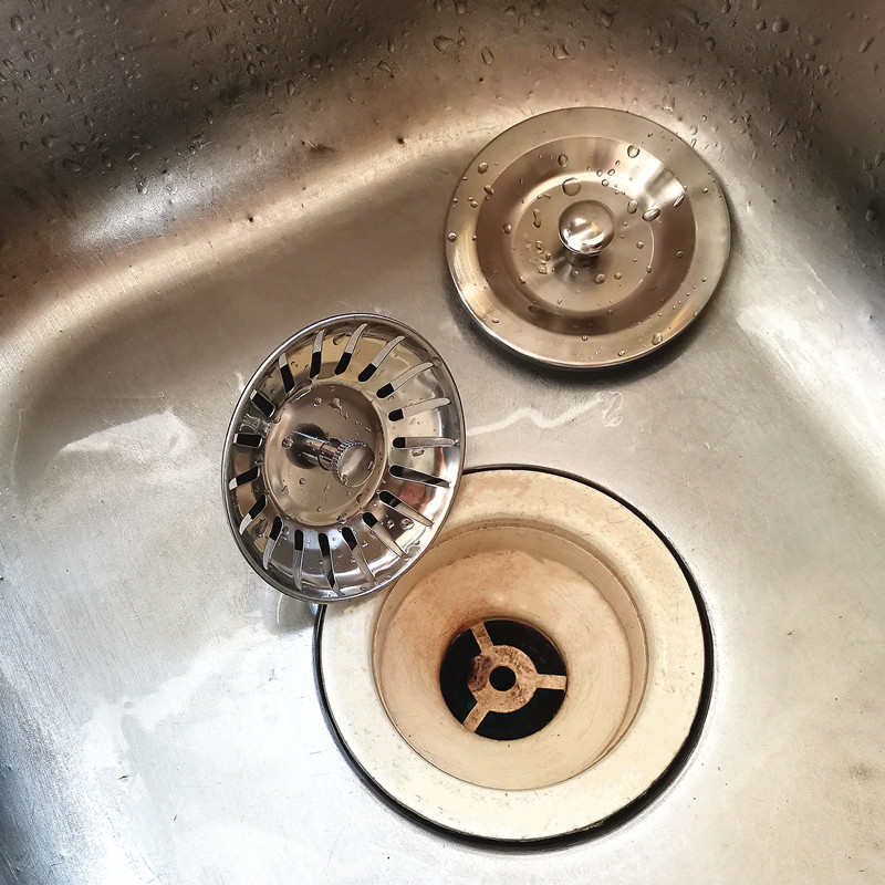 洗菜菜盆塞子水槽过滤网水老式双槽落水下水水槽下水器