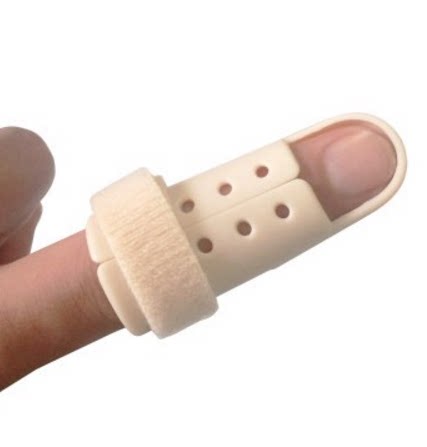 手指骨折固定夹板锤状指固定器肌腱断裂保护指套矫形器矫正器