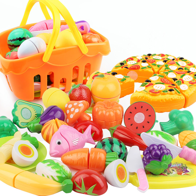 宝宝玩具1-3周岁女孩4-5男孩6儿童过家家玩具切水果玩具套装女童