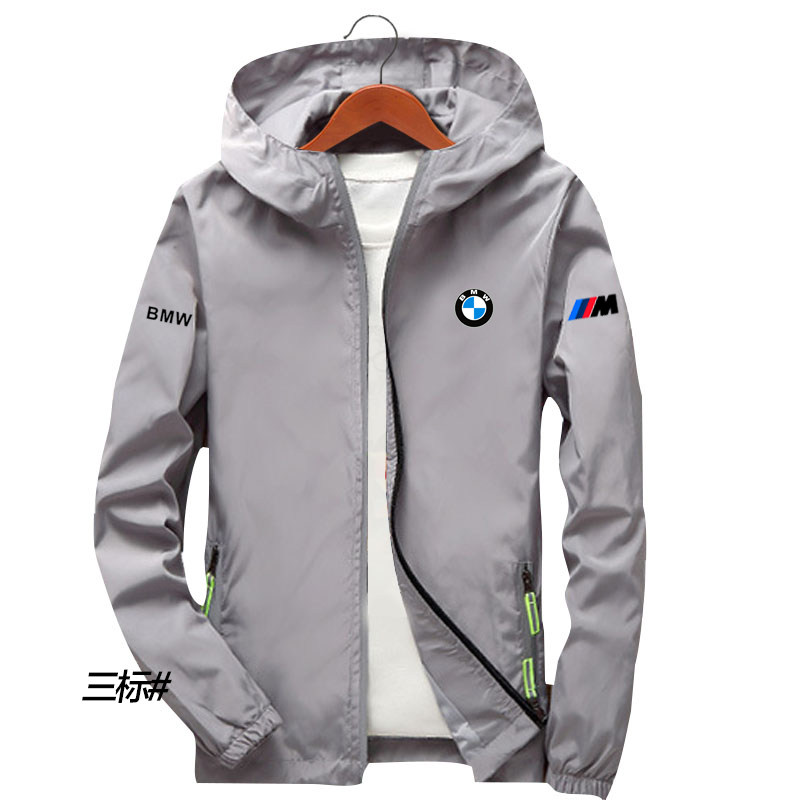 宝马bmw外套男士风衣机车春季新品户外防水风衣