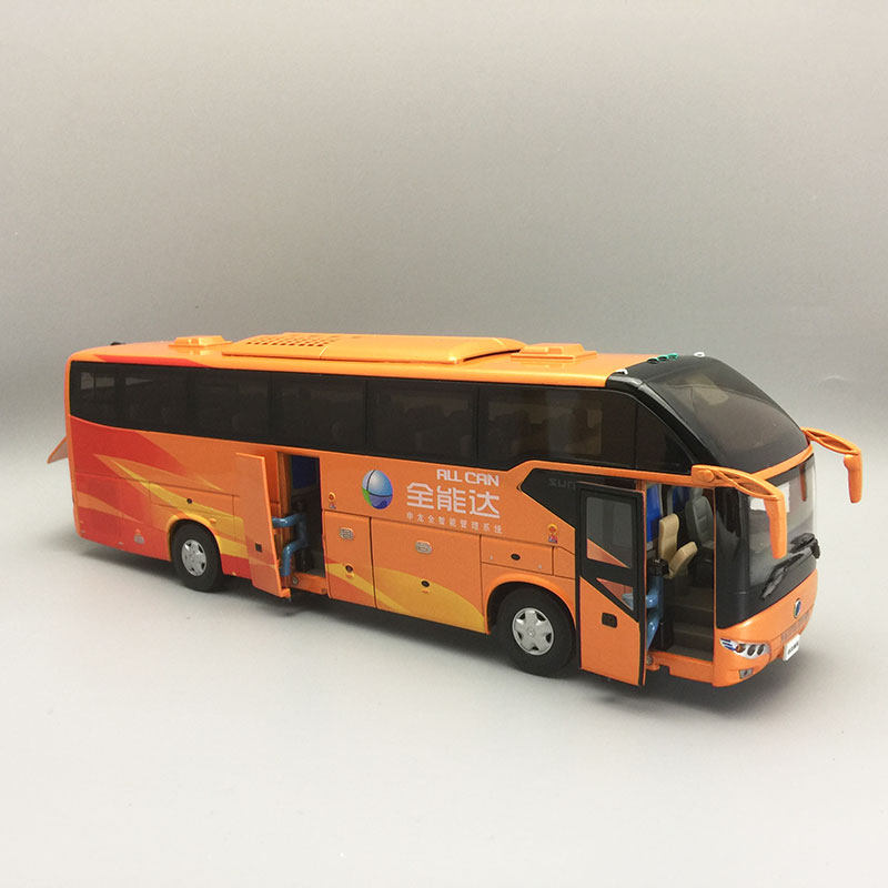 客车合金龙全原厂能达申龙仿真上海绝版巴士车模
