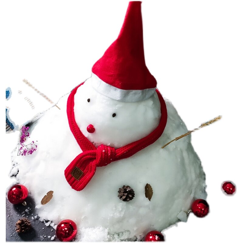 雪粉人造仿真雪人人工雪假雪花造景实验装饰其它食品添加剂