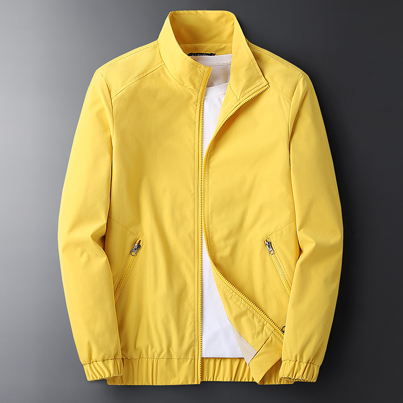 外套男春秋上衣服韩版潮流春季新款运动薄款夹克男装一套搭配帅气