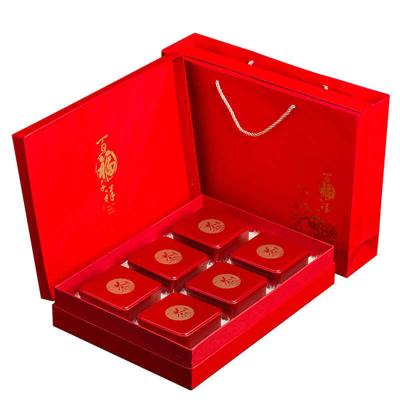 茶叶端午节送礼铁观音礼盒盒装浓香香型兰花花香铁观音