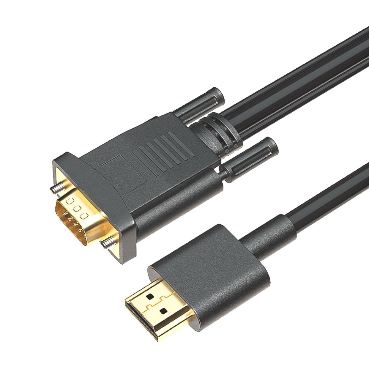 hdmi接口转换数据线vag转接头高清dsub转换器vjahdmi线