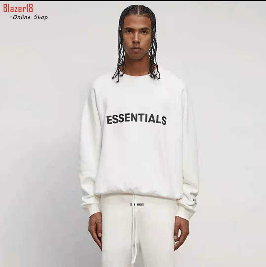 fogfearofgodessentials复线高街胸前字母圆领运动t恤