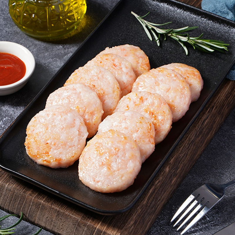 味知至尊虾饼速冻半成品油炸煎虾肉饼宝宝儿童虾类制品