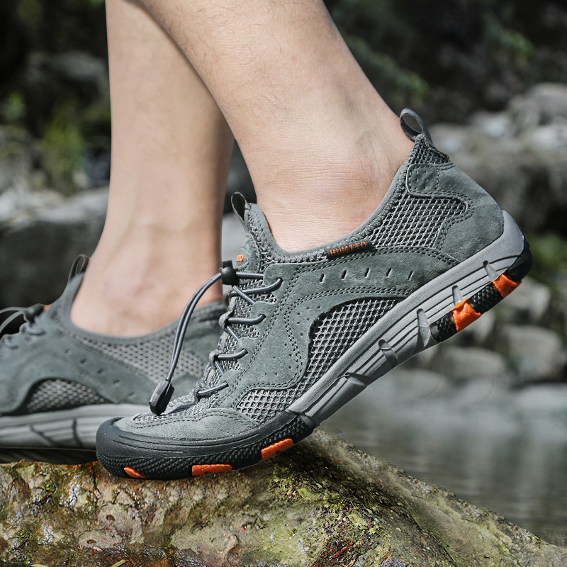 悍途溯溪鞋男夏季速干两栖朔溪男鞋透气漂流户外涉水鞋防滑钓鱼鞋