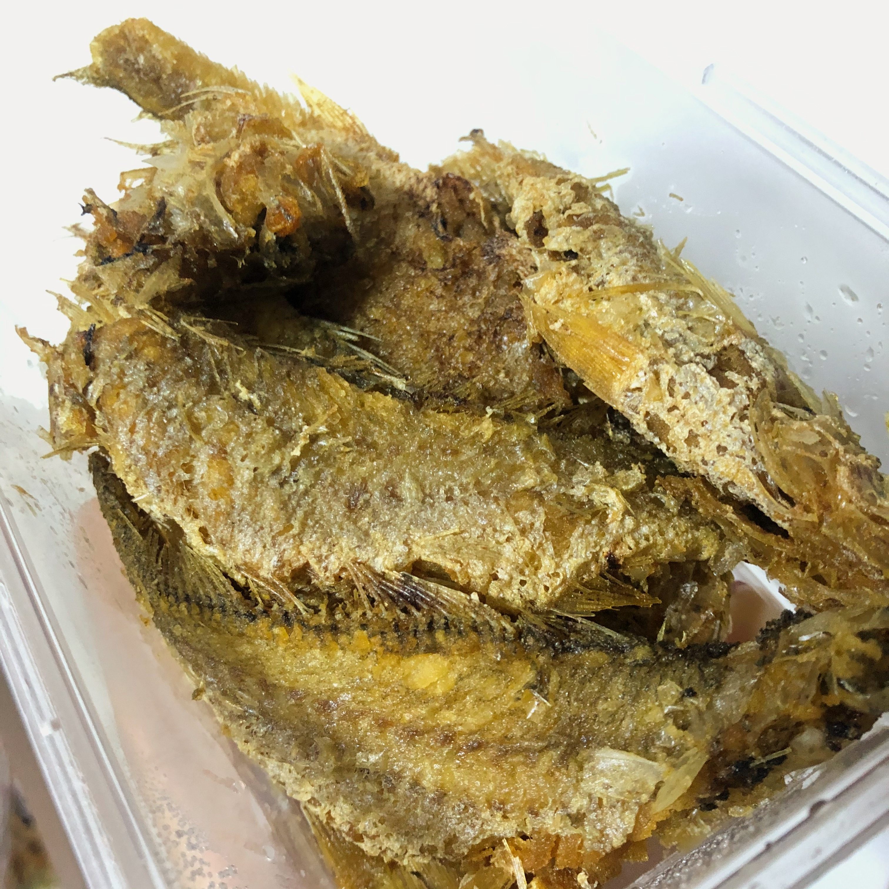 上海光明大酒店熟食干煎小黄黄鱼200g真空发货卤肉类