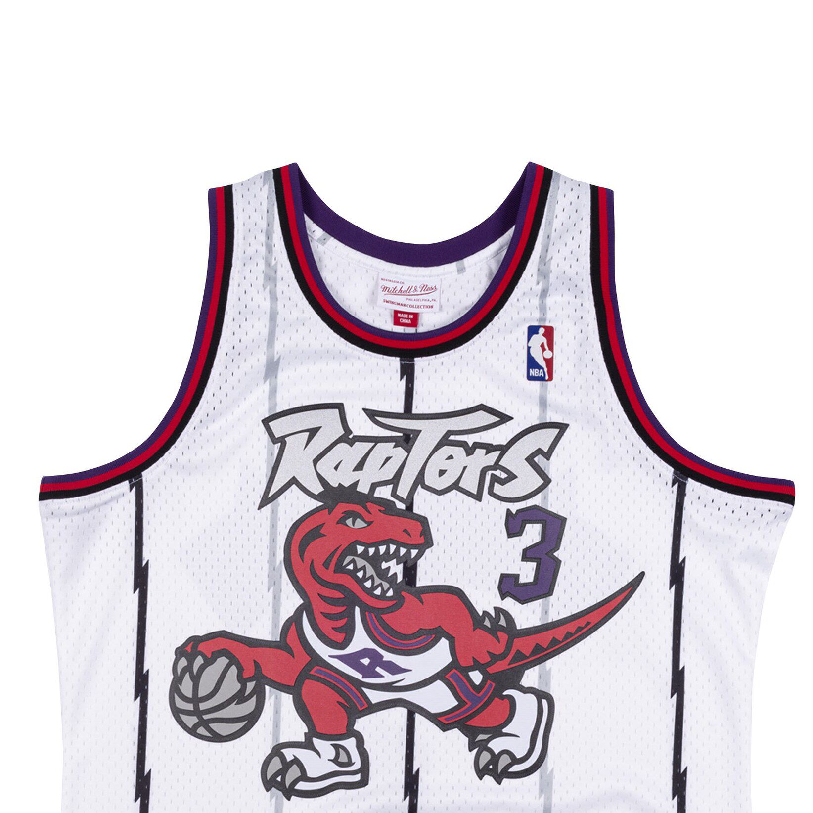 猛龙队nba白色主场复古球衣1997比卢普斯98赛季