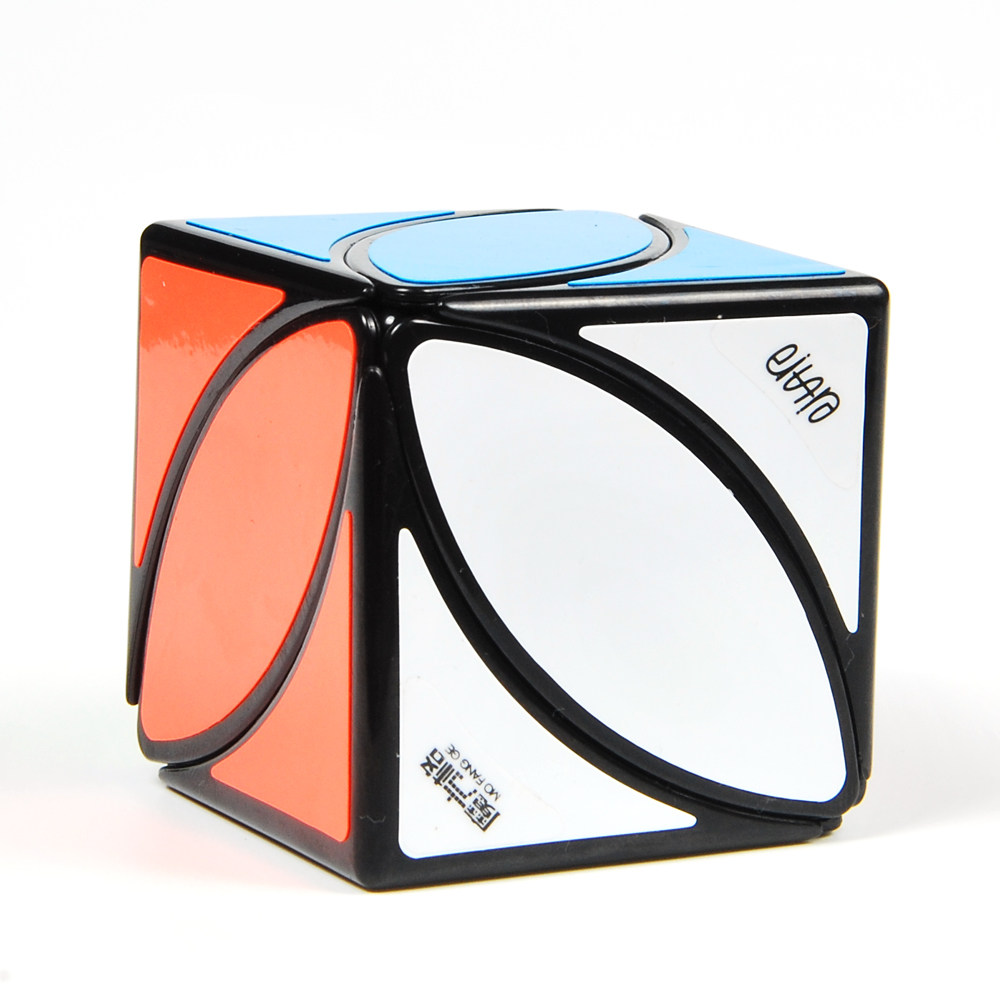 奇艺魔方格枫叶魔方三叶草不规则异形魔术方块弹簧结构魔方